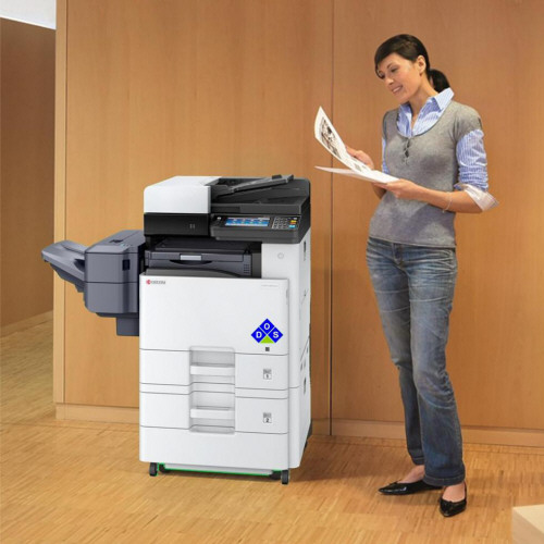 Kyocera M8130cidn color copier in the office